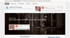 Desktop Screenshot of islamicpodcast.com