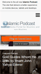 Mobile Screenshot of islamicpodcast.com